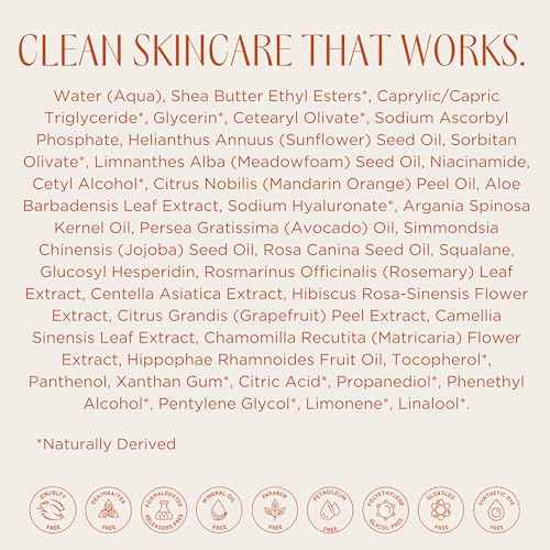 InstaNatural Vitamin C Moisturizer Face Cream, Reduces the Look of Fine Lines and Wrinkles, Moisturizing Lotion for Dry Skin with Aloe Vera, Niacinamide, Hyaluronic Acid - 3.4 Fl ounce (Pack of 3)