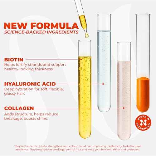 naissant Irish Copper Hair Toning Mask | Ultra High-Purity Pigments | Deposits Deep Copper Tone | Hyaluronic Acid, Collagen & Biotin | Paraben, Ammonia & Sulfate Free | 10.1 Fl. Oz