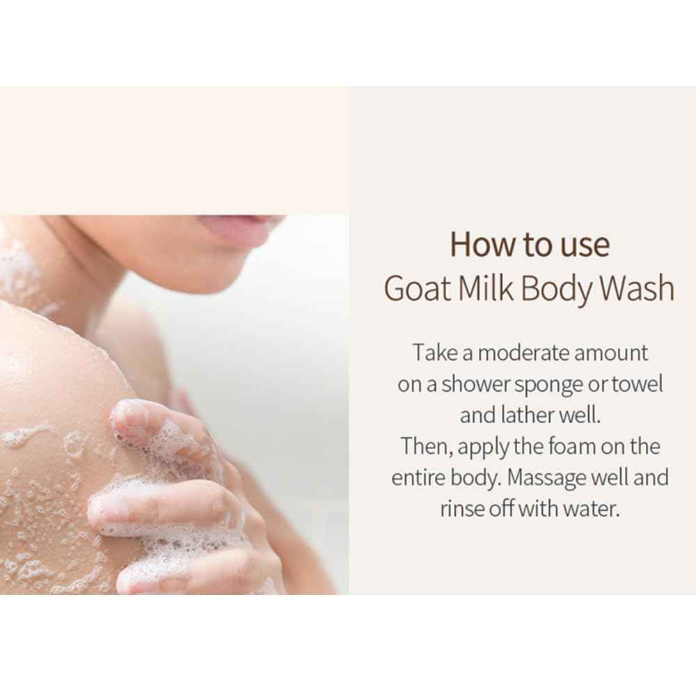 SHOWERMATE Goat Milk Body Wash (1 Pack, Original)