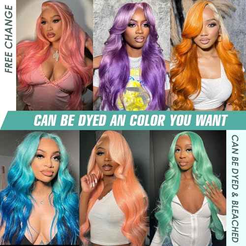 Blonde Wig Human Hair 13X4 613 Lace Front Wig Human Hair 200 Density 613 HD Lace Frontal Wigs Body Wave Lace Front Wigs Human Hair Pre Plucked