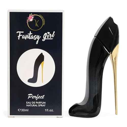 Fantasy Girl Mini High Heel Perfume Gift Set for Women (1oz/30ml x 5pcs) Pink Rose, Ambition, Desire, Perfect & Love, (Pack of 5)- Eau De Parfum