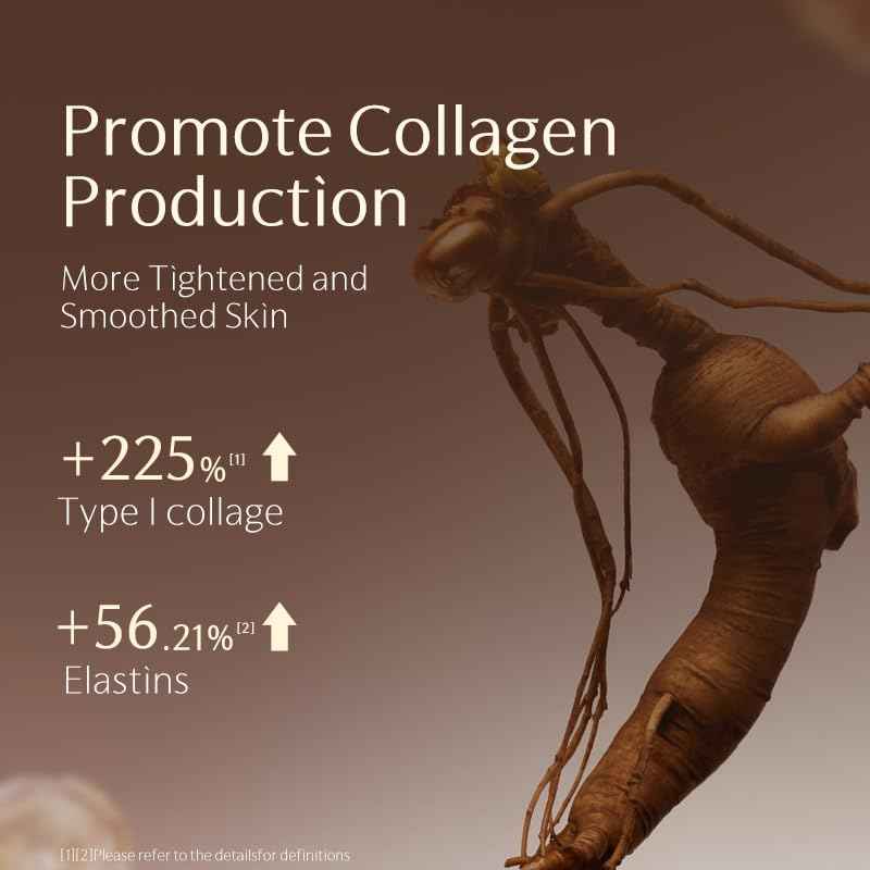 GUYU Ginseng Anti-Aging Eye Cream for Puffiness | Eye Tightener Cream | Peptide, Hyaluronic Acid, Vitamin E, Panthenol, Squalane, Ectoin |for Firming, Reducing Wrinkle(0.53 oz/15g)