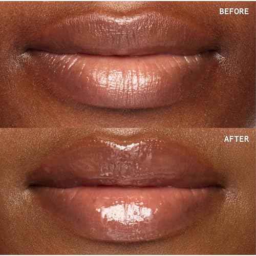 Beauty Pie Wondergloss Collagen Lip Oil + Nude?Nectar 0.13?fl?oz ? Hydrating, Plumping, Non?Sticky Lip Oil Gloss Hybrid with Collagen AC Micro?Vectors & Cherry Hibiscus Oils