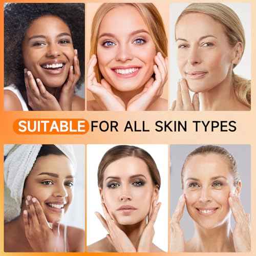 HANYWIL Vitamin C Serum for Mature Skin, 20% Vitamin C Face Serum with Hyaluronic Acid, Dark Spot Remover, Hydrating Skincare for Wrinkle Reduction, Lifting & Firming - 1.7 fl oz