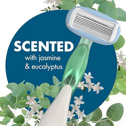 BIC Soleil Escape Women's Disposable Razors Variety Holiday Gift Set, Scented Razor Handles, 7 Razors, Self Care Gifts for Women
