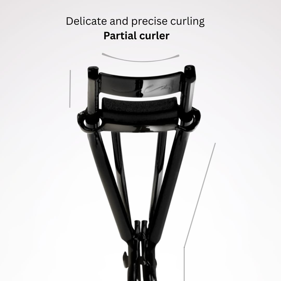 Soo Ador okhee SO-OK Precision Lash Half Curler – Inner & Outer Corner Eyelash Curler for Detailed, No-Pinch Curling