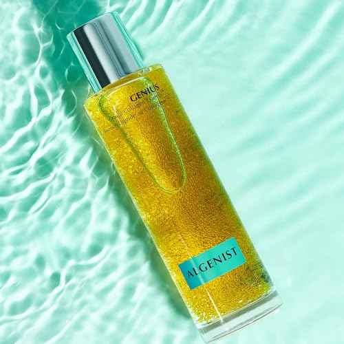 Algenist GENIUS Liquid Collagen Essence - Liquid Collagen Serum with Patented Alguronic Acid to Help Improve Skin Bounce, Elasticity & Radiance (3.4 oz)