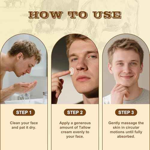 Beef Tallow for Skin, Grass Fed Beef Tallow Honey Balm for Men, Honey Face Moisturizer Skin Care for Face and Body, Hydrating Anti Aging, Unscented, 2oz