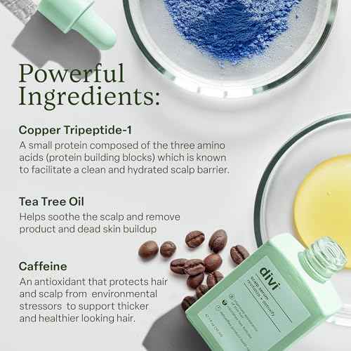 Divi Heat Free Duo ? Includes 30ml Scalp Serum & Air Dry Cream ? Strengthens Roots, Smooths Frizz & Enhances Natural Texture for Healthy, Shiny Hair, 2 Piece Set