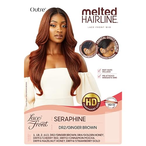 Outre melted Hairline Lace Front Wig Frontal Effect Hairline HD Transparent Lace SERAPHINE (2)