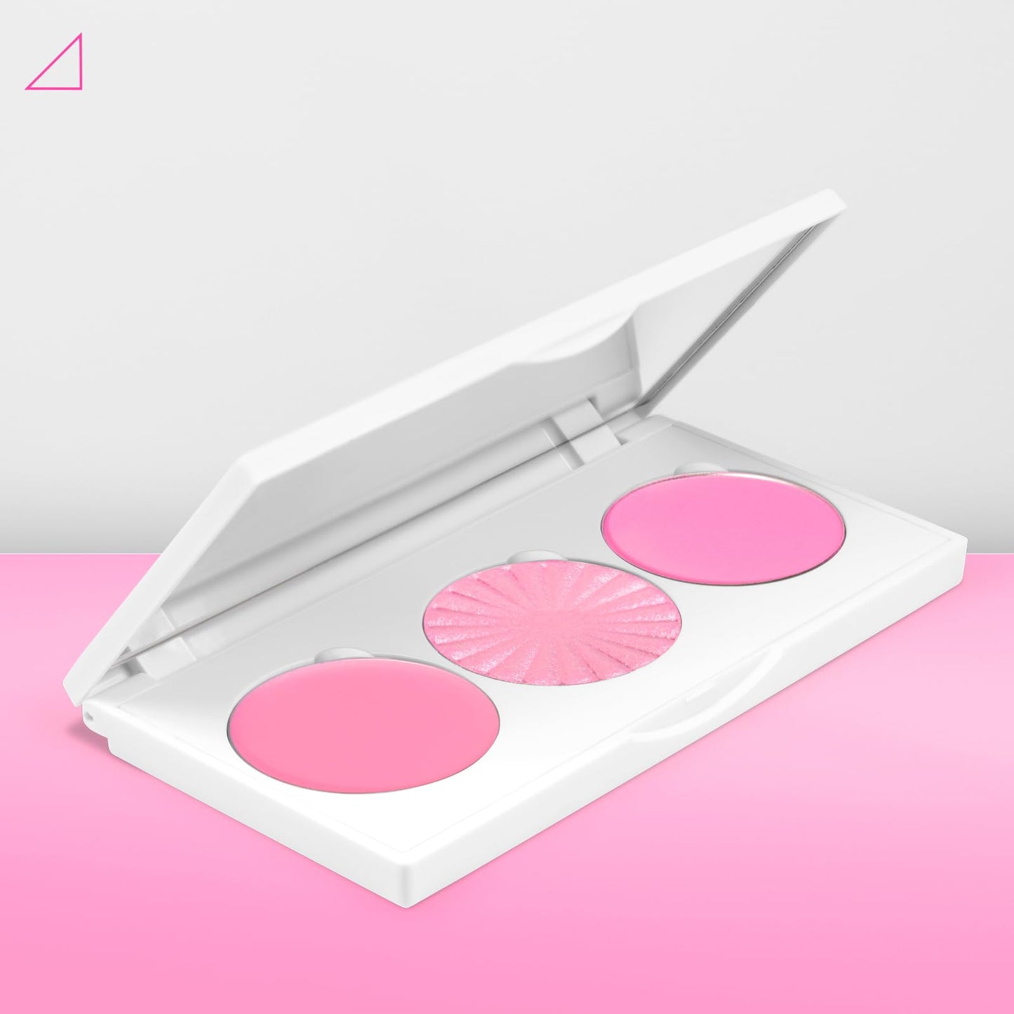 OFRA Midi Palette Cotton Candy Skies - Face Makeup Palette - 3 Pigmented Pink Blushes - Matte, Satin and Cream - Cruelty-Free Blush Palette, Highlighter Palette and Colorful Eyeshadow Palette