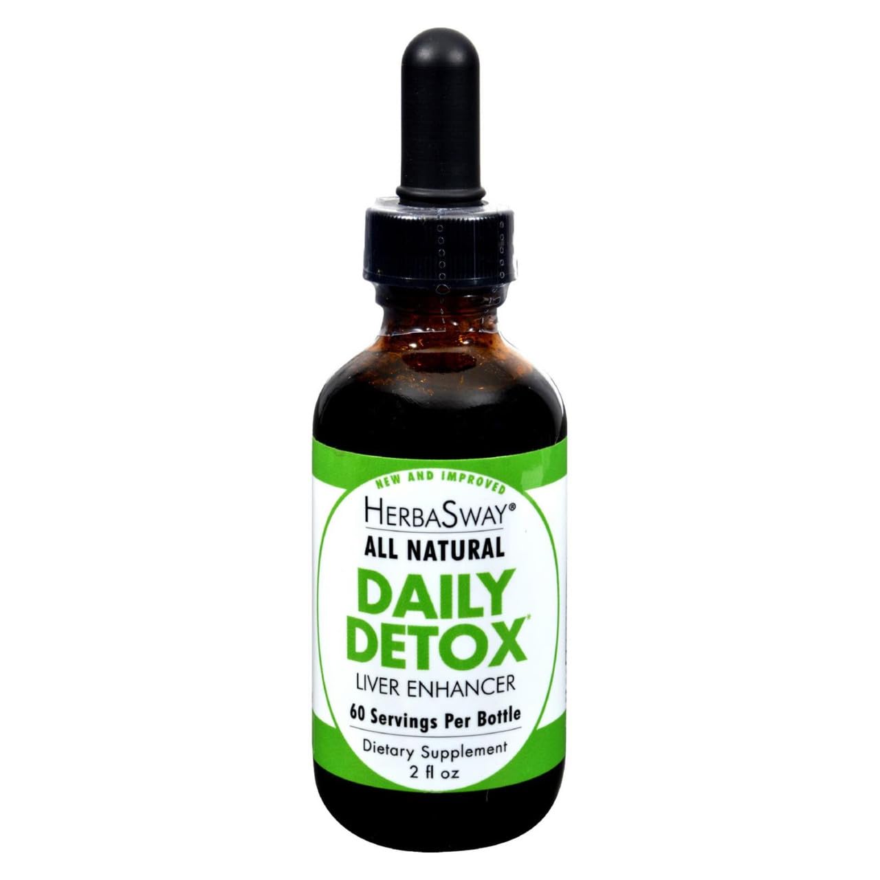 HerbaSway – Daily Detox Maximum Liver Support – 2 fl oz – 60 ml Liquid