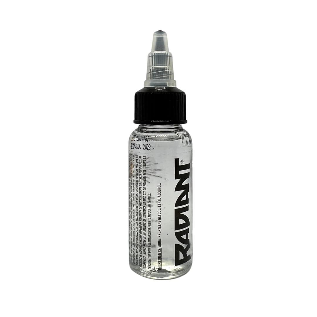 Radiant Shading Solution 1oz dilute Black Ink Solution Tattoo Ink