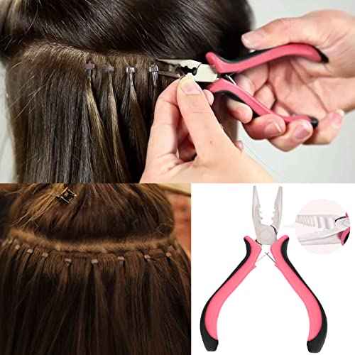 3 Holes Mini Plier For Micro Nano Ring Hair Extensions opener and Removal Tool