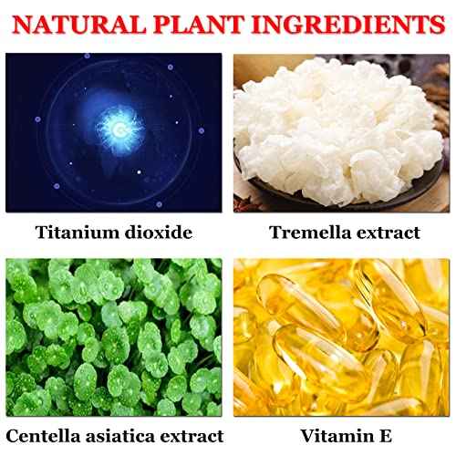 CAHIUYOA Mushroom Head Air Cushion CC Cream BB Cream Mushroom Head Foundation Full Coverage Foundation Makeup Long Lasting Moisturize Matte Concealer - 03 Medium