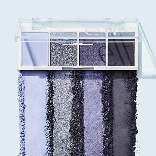 e.l.f. Bite-Size Eyeshadow, Ultra-Pigmented Eye Makeup Quad, 4 Matte & Shimmer Shades, Creamy & Blendable Powder, A?a? You, 0.12 Oz