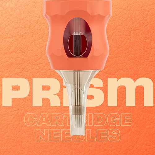 50pcs Neebol Tattoo Cartridge Needles Disposable Assorted Mixed Sizes Tattoo Needles #12 Standard Round Liner 3RL 5RL 7RL 9RL 11RL for Tattoo Pen Machine Permanent Makeup Body Art Tattoo Supplies