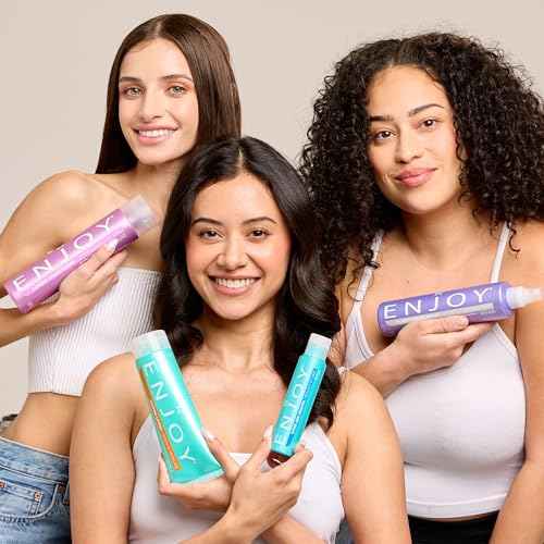 ENJOY Hair Care Balancing Shampoo, Sulfate Free, For Color Treated Hair, for Men and Women, Curly Hair - 33.8 Fl Oz