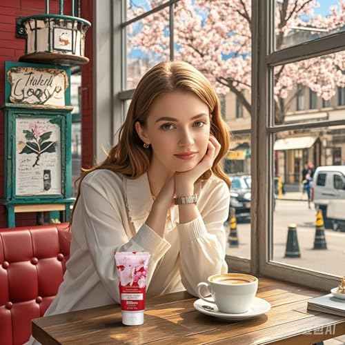 Hand Cream Moisturizing Luxury Set - 3PCS x 2.5oz Japanese Cherry Blossom Lotion. Nourishes Dry Hands, Travel-Sized