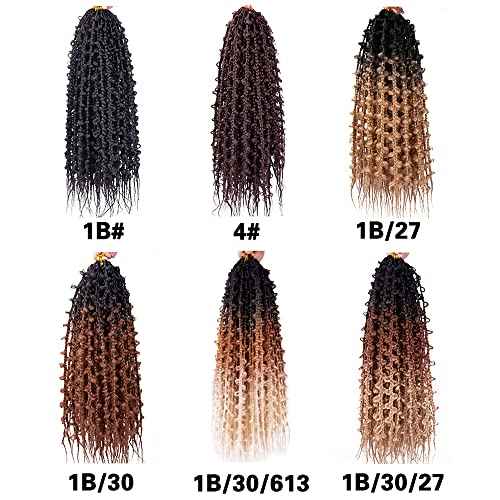 7 Packs Butterfly Locs Crochet Hair 24 Inch Crochet Box Braids Pre Looped Butterfly Box Braids Crochet Hair Crochet Braids for Women (24 Inch,7 Pack,1B/30/613)