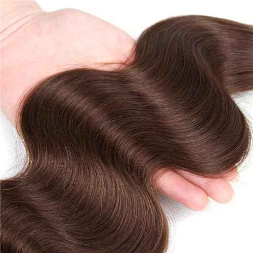 Chocolate Brown Human Hair Bundles 12 14 16 Inch Body Wave Bundles Human Hair 112A Unprocessed Virgin Hair Weave for Black Women
