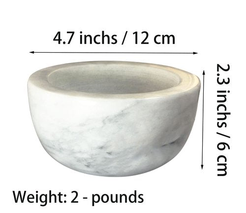 Yepmlrt Marble Shaving Bowl,Handcrafted White Marble Later,Shaving Soap & Cream Bowl for Men,Lather Mug with Interior Grooves Builds a Rich.