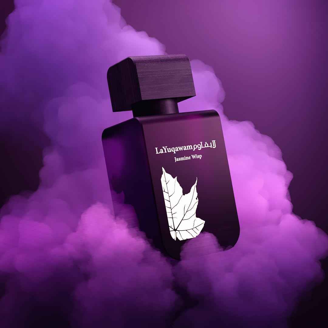 RASASI La Yuqawam Jasmine Wisp - Eau de Parfum 75ML (2.5 OZ) - Premium Arabian Perfume For Women, A Delightful Women Perfume Long-Lasting Fragrance For All Day Freshness, A Beautiful Gift For Women