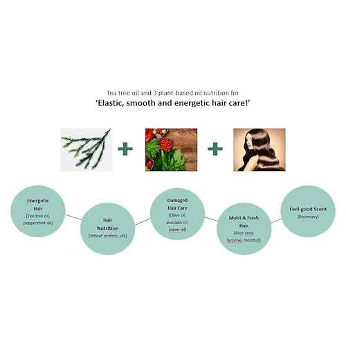 Daeng Gi Meo Ri- Tea Tree Hair and Scalp Care Pack, Freshness for Oily Scalp, Moisture for Dry Hair, 33.8fl Oz