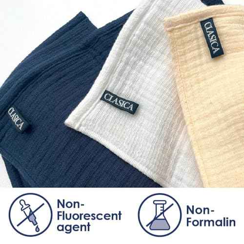 Ultra Soft Gauze Towels YAWARA 100% Cotton Premium Japanese Towel Low Friction 31.5 x 12.6 inches