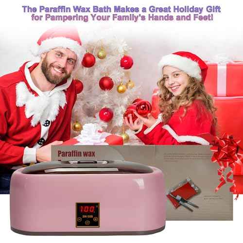 Paraffin Wax Machine for Hand and Feet - Rapid Wax Melting Intelligent Temperature Control Hydrating Moisturizing Spa Treatment at Home