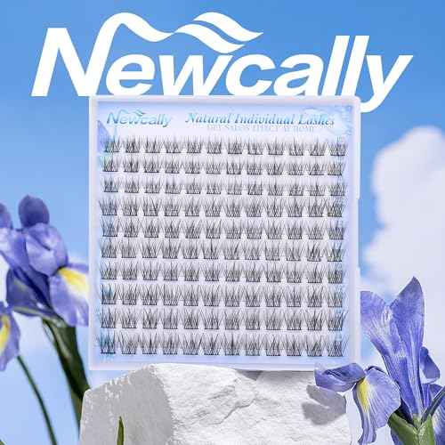 Natural Lash Clusters Eyelash Extensions C-curly Short Individual Lashes 10-14mm Wispy DIY Lash Extension Eyelash Clusters by Newcally