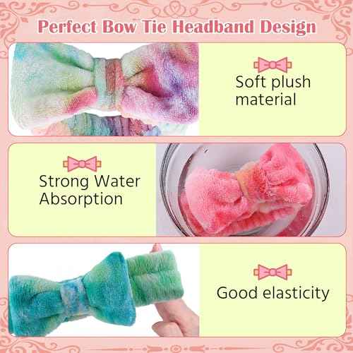 WSYUB Spa Headband, Headband for Washing Face,Face Wash Headbands,Skincare Headbands