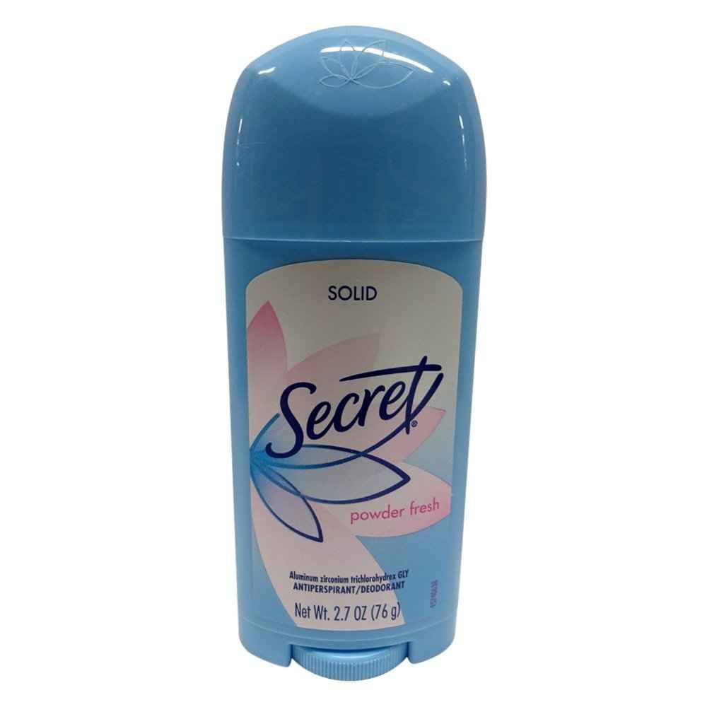 Secret Anti-Perspirant Deodorant Solid Powder Fresh 2.70 oz (Pack of 5)