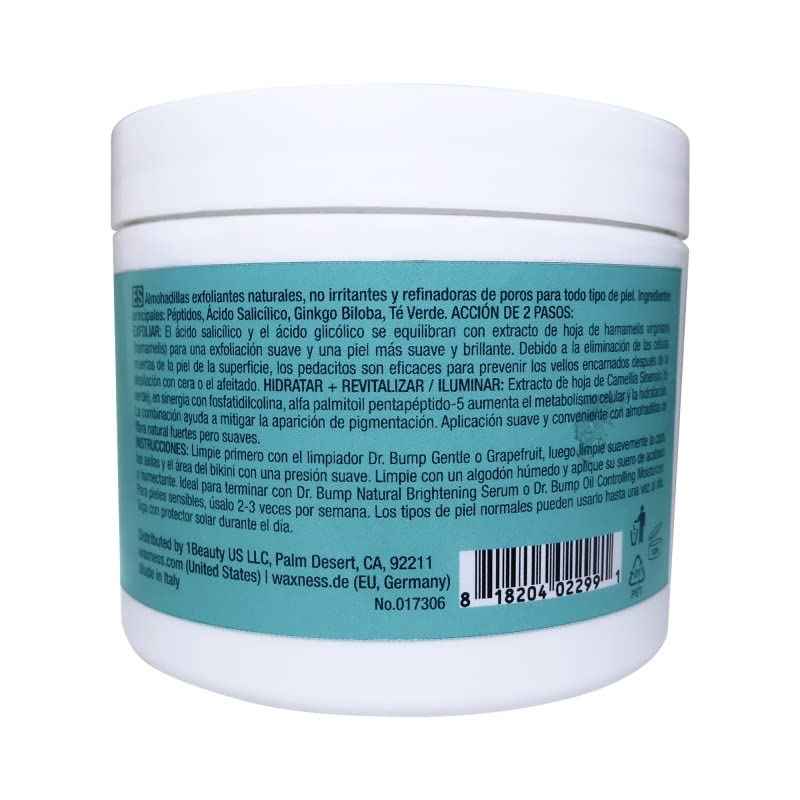 Waxness Dr. Bump Enzymatic Ingrown Hair Pads 2 Steps - Peeling & Brightening 30 pcs