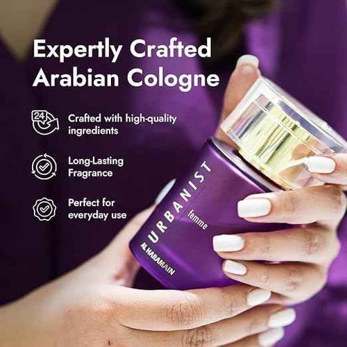 Al Haramain Urbanist Eau de Perfume Spray for A Stylish Woman, 3.4 Ounce