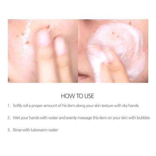 Bueno+ Pure Moonlight Rose Floral Cleanser | Anti-Aging Gentle Face Wash with Rose Petals for All Skin | Exfoliating and Moisturizing | Vegan Gel Rich in Antioxidantsl 5.03 fl.oz