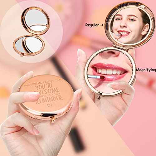 Birthday Gifts For Women-Relaxing Spa Gift Basket Box For Her Mom Sister Best Friend Unique Happy Birthday Bath Set Gift Ideas - Birthday Gift Boxes For Women(Rose Gold)