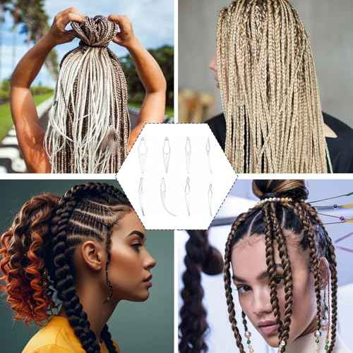 8PCS Interlocking Tool for Locs,Sisterlock Retighten Tool,8 Styles Loc Tools for Interlocking,Sisterlock Crochet Needle Set for Hair Repair Dreadlock Tightening