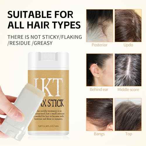 Hot Comb Set 21Pcs, Electric Hair Straightener Pressing Comb for Black Hair with Wig Wax Stick, Lace Band, Rat Tail Comb & Salon Clips