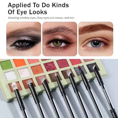 KENCOLOR Premium 13-Piece Makeup Brush Set with PU Travel Pouch ? High-End Acrylic Handle, Soft Synthetic & Natural Bristles, Dense & Non-Absorbent, for Flawless Application