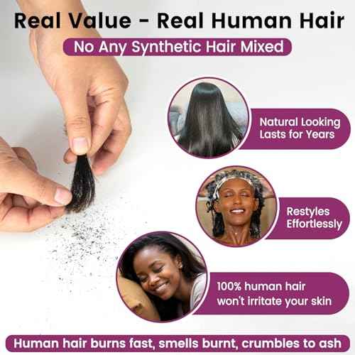 13x6 Real HD Lace Frontal, 0.11mm Ultra-Thin Skinlike Invisible Swiss HD Lace Frontal Pre Plucked with Baby Hair Brazilian Virgin Hair Ear to Ear 13x6 Lace Frontal Human Hair 20 Inch