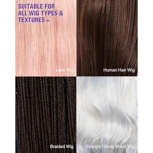 EJW Wig Leave-In Conditioner Spray ? Detangles, Smooths & Refreshes ? Lightweight, Non-Greasy Formula for Daily Use ? For Synthetic & Human Hair ? 3.38 fl. oz