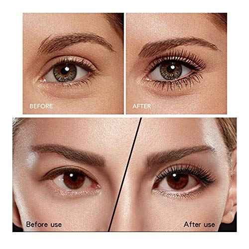 4D Silk Fiber Lash mascara, Waterproof Mascara Black Volume and Length, Natural Lengthening and Thick, Smudge-Proof,No Clumping, Instantly Create The Look of Lash Extensions, All Day Full, 2 Pack