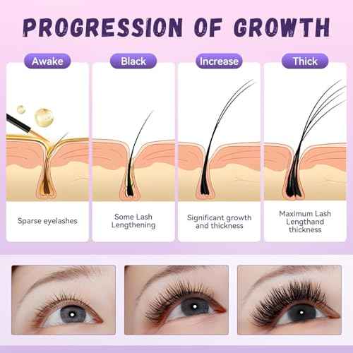 Lash Serum: Eyelash Growth Serum Gentle Natural Vegan Enhancing Treatment Nourishing Conditioning Formula for Longer Thicker Fuller Natural Lashes -5ml