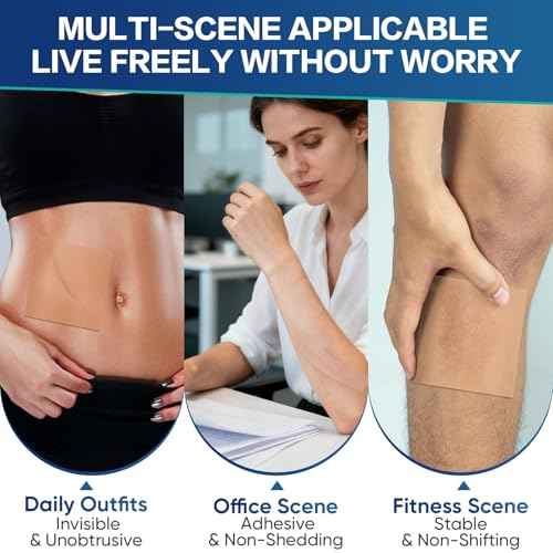 Medical Grade Silicone Scar Sheets, 20 Count (10x4 x4+10x1.2 x6) Dual-Size Scar Treatment for Surgical, Burn, Hypertrophic & Keloid Scars, Breathable & Discreet Strips