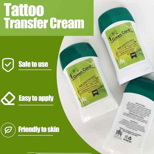 2pcs Tattoo Transfer Gel, Urknall Professional Stencil Gel Safe and Long-Lasting Tattooing Stencil Stick Creams for Body Art Makeup Transfering Soap Paste For Tattooing Supplies
