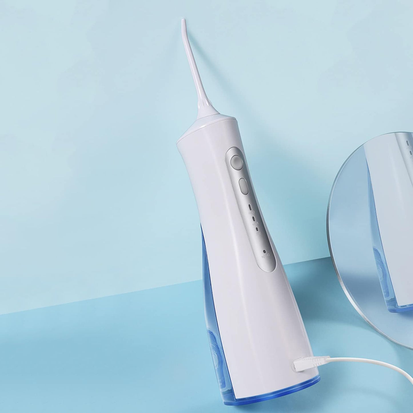 IIYL Charger Cord Replacement for Waterpik Water Flosser WP360 WP462 WP450 WF13 WP100 Water Flosser, USB Charging Cable (White)