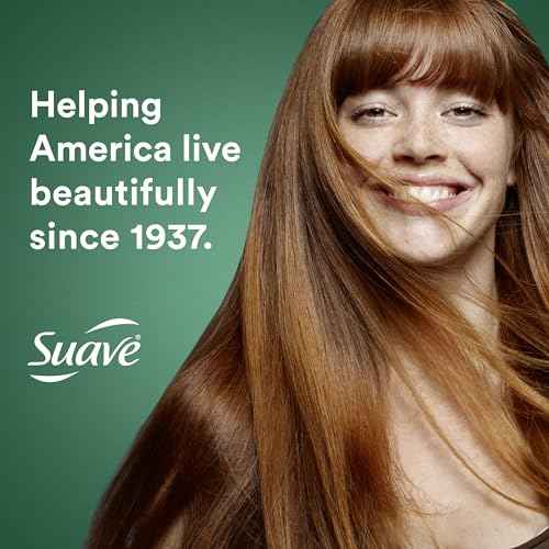 Suave Shampoo and Conditioner Set, Almond & Shea Butter - Moisturizing Shampoo & Conditioner, Dry Hair Treatment, Scented, 12.6 Oz Ea (2 Piece Set)