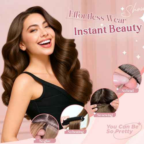 Clip In Hair Extensions for women One Piece 5 Clips Real Human Remy Hair Extension Long Straight Hairpieces for women 22 Inches #01 Jet Black