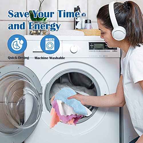 Orighty Makeup Remover Cloths, Cleansing, Reusable, Soft & Washable Coral Fleece Microfiber Washcloths/Towel for Face, Eye, Lips, Pack of 24, 7 x 7 inch